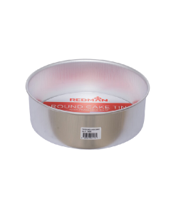 REDMAN TIN ROUND ALUM ANODIZED LOOSE BASE 8X3 - Carton