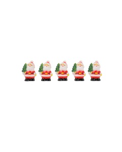 REDMAN X'MAS SANTA CLAUS W/TREE 5PC - Carton
