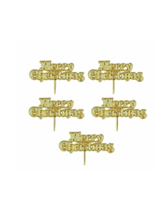 REDMAN XMAS TAG GOLD C117 5PC - Carton