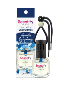 SCENTIFY EAU DE 2 IN 1 CAR PERFUME - AQUATIC SYMPHONY - Carton