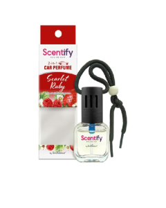 SCENTIFY EAU DE 2 IN 1 CAR PERFUME - SCARLET - Carton