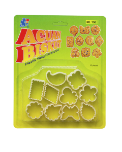 SIN LIAN CUTTER PLASTIC BISCUIT 150 - Carton