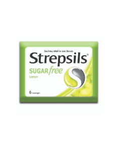 STREPSILS SUGAR FREE LEMON - Carton