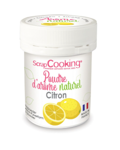 SCRAPCOOKING FLV PWD NATURAL LEMON - Carton