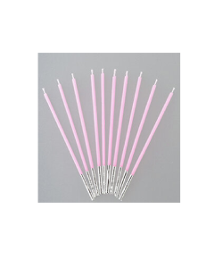 TOMIZ SLIM CANDLE (L PINK)/TOMIZ (10PCS) 12CM - Carton