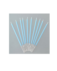 TOMIZ SLIM CANDLE (S.BLUE)/ (10PCS) 12CM - Carton