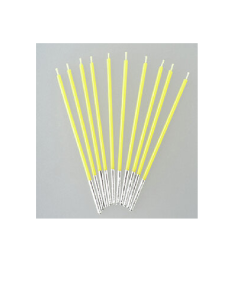 TOMIZ SLIM CANDLE LEM.YELTOMIZ 10PCS 12CM - Carton