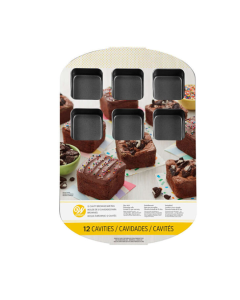 WILTON Pan Brownie Bar 12 Cav 2105-0454 - Carton