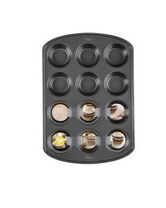 WILTON PAN MUFFIN STD 12CUP 2105-6789 - Carton