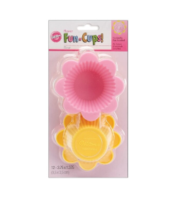 WILTON SILICONE BAKING CUP FLOWER - Carton