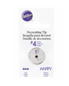 WILTON WILTON TIP ROUND C 418-4 - Carton