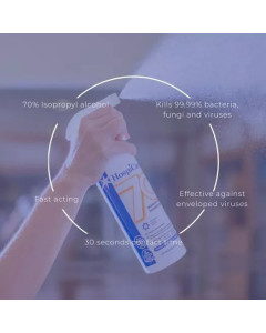 HospiCare Disinfectant Spray 500ml (70% Isopropyl Alcohol) - Carton