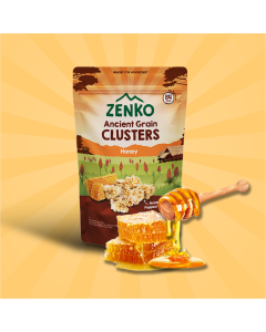 Zenko Ancient Grain Clusters Honey 40G-Carton