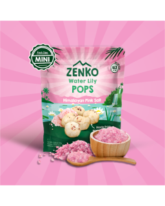 Zenko Water Lily Pops Himalayan Pink Salt 28G-Carton