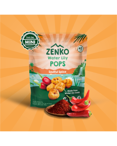 Zenko Water Lily Pops Salt & Pepper 10G-Carton