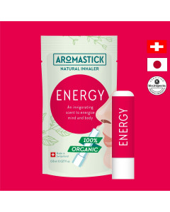 Aromastick Essential Oil Inhaler Energy - Case