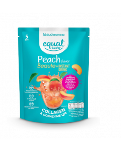 Equal Glow Peach Drinks - Carton