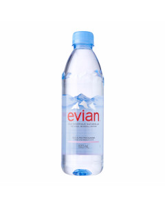 Evian Natural Mineral Water - Carton