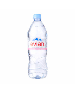 Evian Natural Mineral Water - Carton