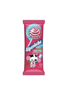 EXPORT ALPENLIEBE LOLLYPOP STRAWBERRY -8X24X10.5GR-Carton