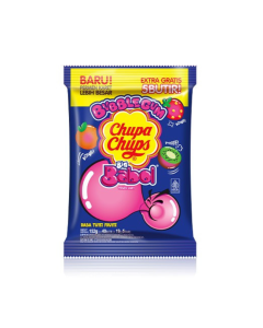 EXPORT CHUPA CHUPS BIG BABOL TUTTI FRUITY EXTRA-16 X 45 X 3.8 GR-Carton