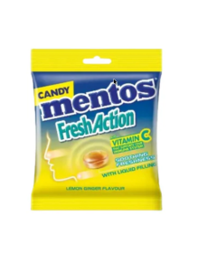 EXPORT MENTOS FRESH ACTION GOLIA HONEY LEMON-24 BAG X 2.4 GR-Carton