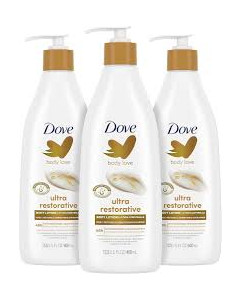 EXPORT DOVE BODY LOTION RESTORING - 500ML X 12 - Carton