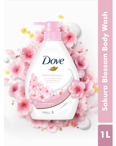 EXPORT DOVE BODYWASH SAKURA - 1LTR X 12 - Carton