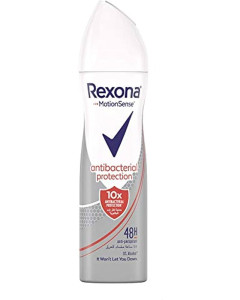 Export Rexona Deo Antibacterial Protection (W) 200ML x 12 - Carton