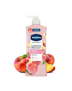 Export Vaseline Lotion Superfood Peach - Carton