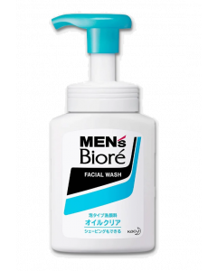 Biore Men's Double Oil Control Foam 150ml - Carton