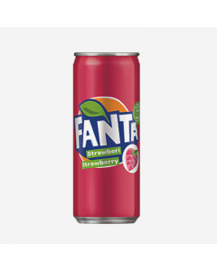 Fanta Strawberry Can Drink - Carton
