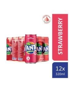 Export FANTA STRAWBERRY-24X320ML-20fcl-Carton