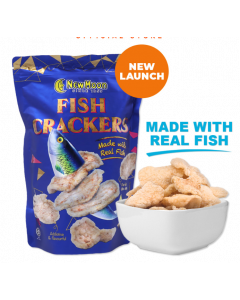 New Moon Fish Crackers - Carton
