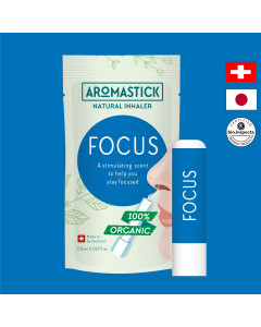 Aromastick Essential Oil Inhaler Focus - Case