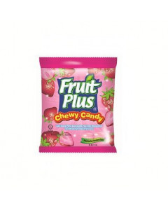 Fruit Plus Strawberry Chewy Candy - Case
