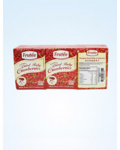 Frutee Premium Dried Ruby Cranberries - Carton