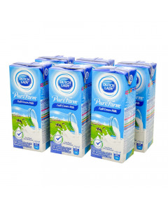 Dutch Lady Pure Farm UHT Milk - Full Cream (Plain) - Carton