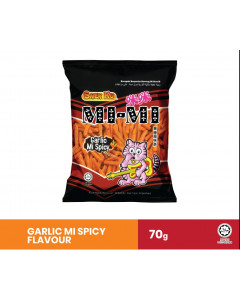 Snek Ku Garlic Spicy Mimi Prawn 70Gm - Carton