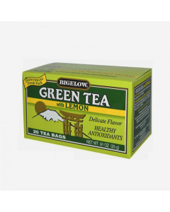 Bigelow Green Tea With Lemon Tea Bags - Case