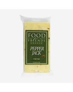 Food For Friends Cheese Pepper Jack Chunk 8Oz - Case