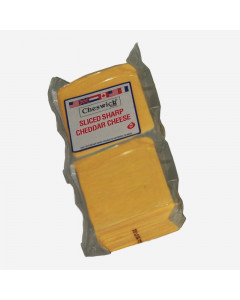 Cheswick Natural Cheese Cheddar Sharp Sliced - Case