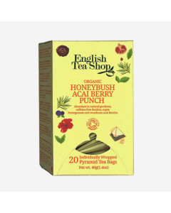 English Tea Shop Honeybush Acai Berry Punch 20 Sachet - Case