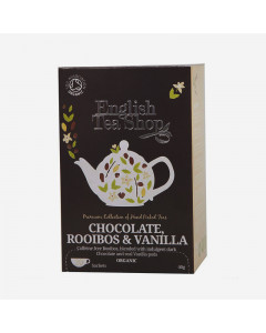 English Tea Shop Chocolate, Rooibos & Vanilla 20 Sachet - Case