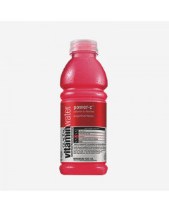 Glaceau Dragonfruit Power-C Vitamin Bottle Water Drink - Case