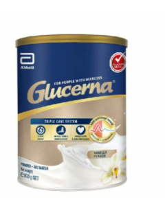 Abbott Glucerna Triple Care Vanilla Milk Powder - Carton