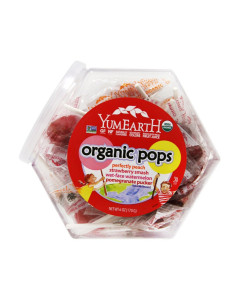YumEarth Organic Assorted Lollipops - Case