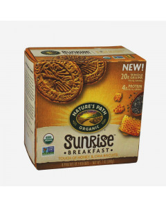 Natures Path Sunrise Breakfast Biscuits Honey & Chia - Case