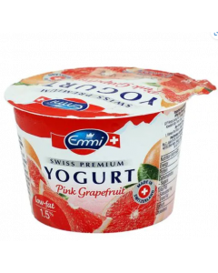 Emmi Swiss Premium Greek Style Yogurt - Pink Grapefruit - Carton