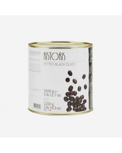 Ristoris Pitted Black Olives - Case